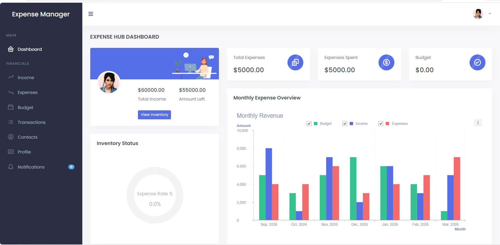XFlow Expense Tracker